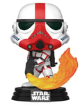 Funko POP! Star Wars: the Mandalorian - Red Stripe - Incinerator Stormtrooper - 