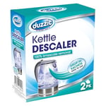 Duzzit Kettle Descaler Limescale Remover Easy To Use Drop In Sachet, Blue, (Pack Of 2)