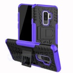 Samsung Galaxy S9 Plus      Heavy Duty Case    Purple