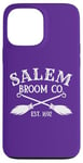 Coque pour iPhone 13 Pro Max Salem Broom Company Costume de sorcière d'Halloween pour femme