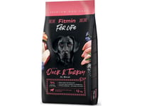 Fitmin Dog For Life Duck &Amp  Turkey - Torrfoder För Hundar - 12 Kg