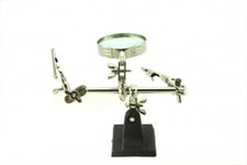 Velleman Third-hand Tool With Magnifying Glass