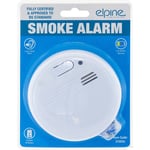 SMOKE ALARM DETECTOR HOME GARAGE 85DB BATTERY POWERED SAFETY OPTICAL OFFICE Home