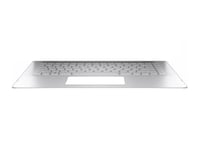 Hp 924115-B31, Kabinett + Tastatur, Internasjonal Britisk Engelsk, Bakgrunnsbelyst Tastatur, Hp, Pavilion X360 14M