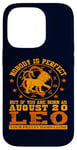 iPhone 14 Pro Leo Zodiac Sign August 20 Funny Horoscope Lion Birthday Case