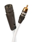 Supra Sublink 1RCA-1XLR/M Audio Blue 10 m