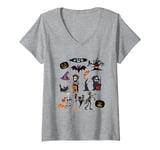 Womens its the little things halloween shirt, Funny Halloween Women V-Neck T-Shirt