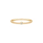 Julie Sandlau Purity Ring 14 kt. Gull 0,017 ct. YG14-RI337-56 - Dame - Gold