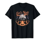 Girls Night Witch Gathering Halloween Party Design bachelor T-Shirt