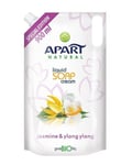 Apart Natural Prebiotic Refill kermainen nestesaippua Jasmine & Ylang Ylang 900ml