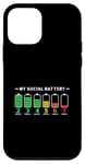 Coque pour iPhone 12 mini Ma Batterie Sociale