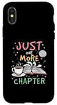 Coque pour iPhone X/XS Livre Nerd Literature One Chapter Librarian Reading