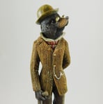 Mole Statue Figurine Ornament Dapper Vintage Wind in the Willows Style NEW IN