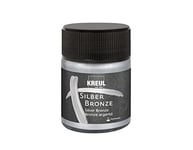 Kreul 99461 - Peinture aux pigments métalliques Argent Bronze 50 ml, pour des effets bronze brillants, opaque et résistant à la lumière, pour bois, pierre, céramique etc.