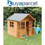 Rowlinson Playaway Childrens Wooden Garden Play House Cabin Lodge Veranda