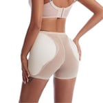 Tflycq Butt Lifter Shapewear för damer Höftkuddar Enhancer Trosor Shaper Boyshort BEIGE S