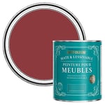 Rust-Oleum Peinture Rouge Mate & Lessivable pour Meubles, Finition Mate - Bordeaux 750ml