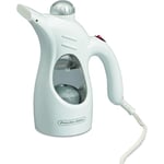 Proctor Silex Handheld Garment Steamer for Clothes, Fabric and Drapes, Continuous Steam, Portable Wrinkle-Remover for Home and Travel, 120/240 Volt, 800W, White (11579PS)