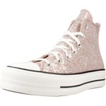 Baskets Converse  CHUCK TAYLOR ALL STAR LIFT PLATFORM GLITTER