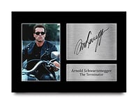 HWC Trading Arnold Schwarzenegger Signed A4 Printed Autograph The Terminator Print Photo Picture Display