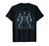 Marvel Avengers Mech Strike Black Widow Tech Blueprint T-Shirt