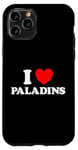 Coque pour iPhone 11 Pro Fan de la classe de jeu RPG « I Love Paladin Funny Cute Fantasy Holy »