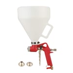 Eurobuy 4/6/ 8mm Ceiling Wall Texture Air Spray Gun Render Plaster Painting 6L Capacity