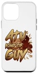 Coque pour iPhone 12 mini VTT tout-terrain genre de gars amusant 4x4 tout-terrain