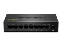 TRENDnet TEG S82g 8-Port Gigabit GREENnet Switch - Commutateur - 8 x 10/100/1000 - de bureau - Conformité TAA