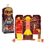 TREASURE X 41757 Lost Lands Skull Island Lava Tower Playset, 15 Levels of Advent