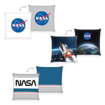 Herding Coussin, NASA, 40 x 40 cm, Lot de 3, Coussin Moelleux et Décoratif, 100% Polyester