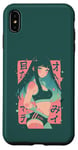 Coque pour iPhone XS Max Anime Fitness Manga 2024 Résolution Nouvel An Entraînement Mignon