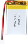 Litiumakku 3,7 V 500 mAh Malli 403048