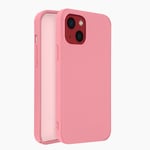 Case for iPhone 13 Mini Silicone Semi-Rigid Soft-touch Finish pink