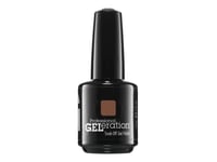 Jessica Jessica, Geleration Colours, Semi-Permanent Nail Polish, Gel-1176, Toasted Pecans, 15 Ml For Women