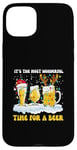 Coque pour iPhone 15 Plus Lover Christmas It's The Most Wonderful Time for a Beer