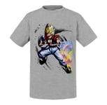 T-Shirt Enfant Gotenks Attaque Ki Dragon Ball Z Fusion Trunks Manga Anime