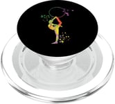 Gymnaste avec cerceau pour filles et enfants Gymnastique rythmique PopSockets PopGrip pour MagSafe