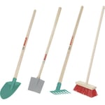 Outils de jardinage Bosch en bois et plastique, 4 pièces - KLEIN - 2794