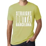 Homme Tee-Shirt Tout Droit Sorti De Barcelone - Straight Outta Barcelona - T-Shirt Graphique Éco-Responsable Vintage Cadeau Nouveauté