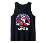 Merry Foxmas Wishes the Cute Fox for Christmas Tank Top