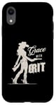 Coque pour iPhone XR Vêtements Grace with Grit s Feisty pour femme