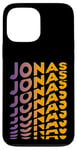 iPhone 13 Pro Max Jonas Tie Dye Groovy Hippie 60s 70s, Name Jonas Case