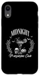 Coque pour iPhone XR Midnight Margaritas, fête d'Halloween, sorcière