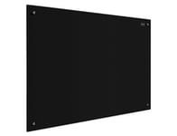 Whiteboardtavla Glas Magnetisk Nobo Diamond 68x38cm svart