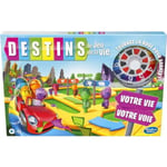 HASBRO GAMING Destinies Livets Spel - Brädspel För Familjen 2 Till 4 Spelare Barn Från 8 År Med Färgade Bönder