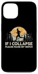 iPhone 13 If I collapse Please Pause my Watch Running Marathon Runner Case