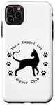 iPhone 11 Pro Max Three Legged Cat Owner Tripod Club Case