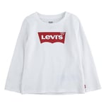 Levi's Kids l/s Batwing Tee Baby Girls, White, 12 Months