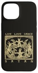 iPhone 15 Live Dance Love Satan Witch's Sabbat Case